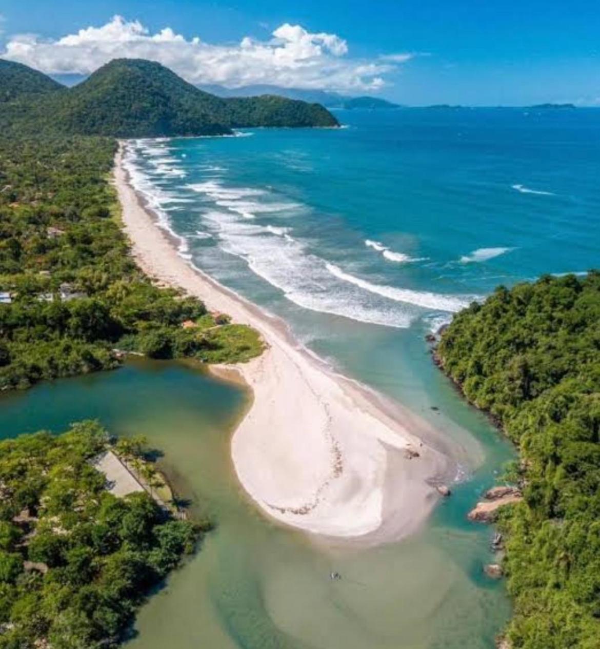 Casa Fiji - Suites Luxo - Praia De Itamambuca - Ao Lado Da Praia أوباتوبا المظهر الخارجي الصورة